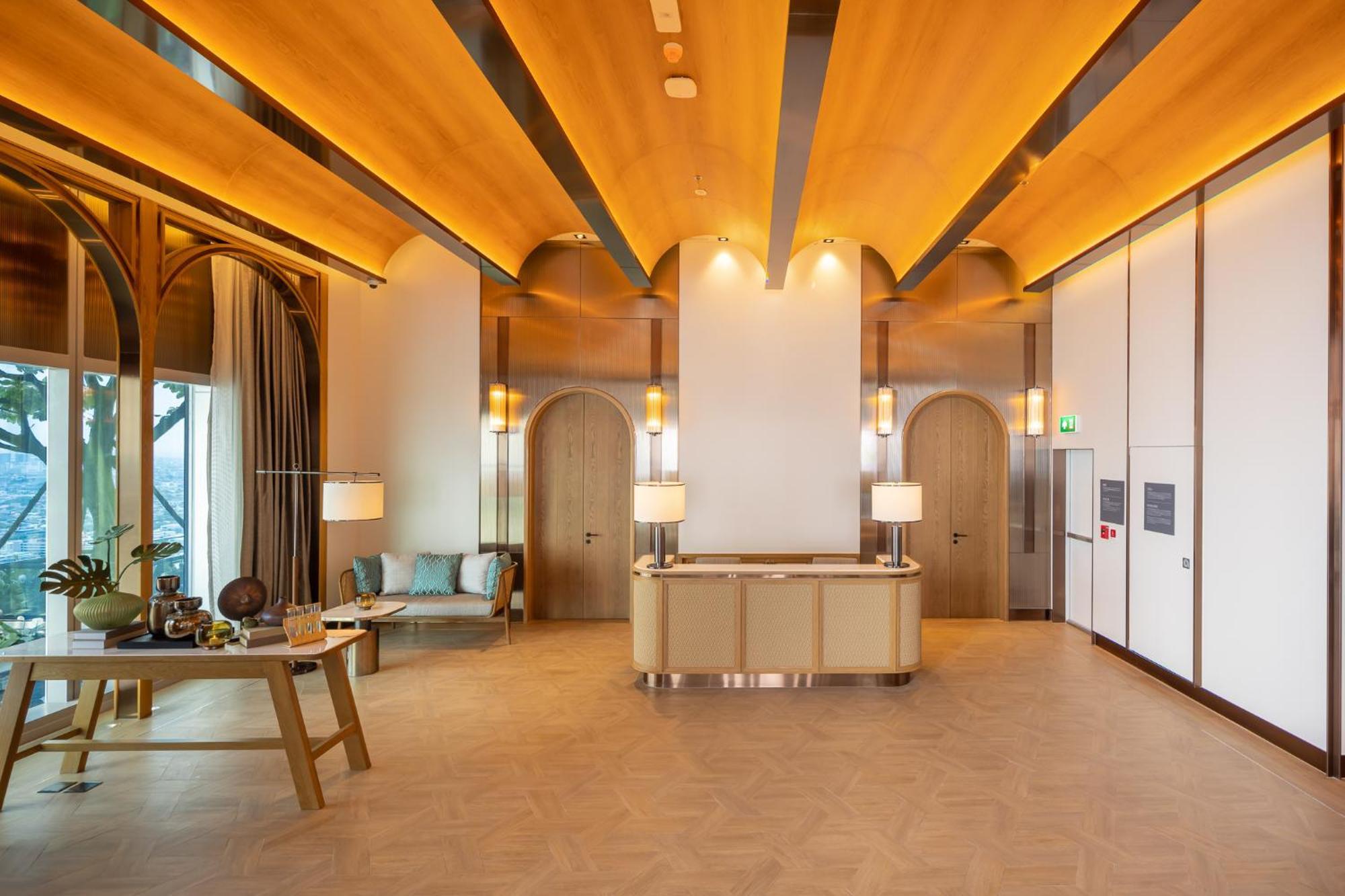 Eastin Grand Hotel Phayathai Bangkok Zewnętrze zdjęcie The lobby of the hotel